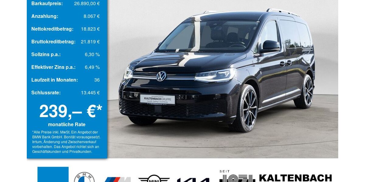 VW Caddy Maxi 73.022 km 26.590 &euro; Overath-Vilkerath 51491