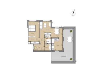 Wohnung Leverkusen Alkenrath - 2 Zimmer, 78 m&sup2;, 1.190&euro; | Angebot:26777277