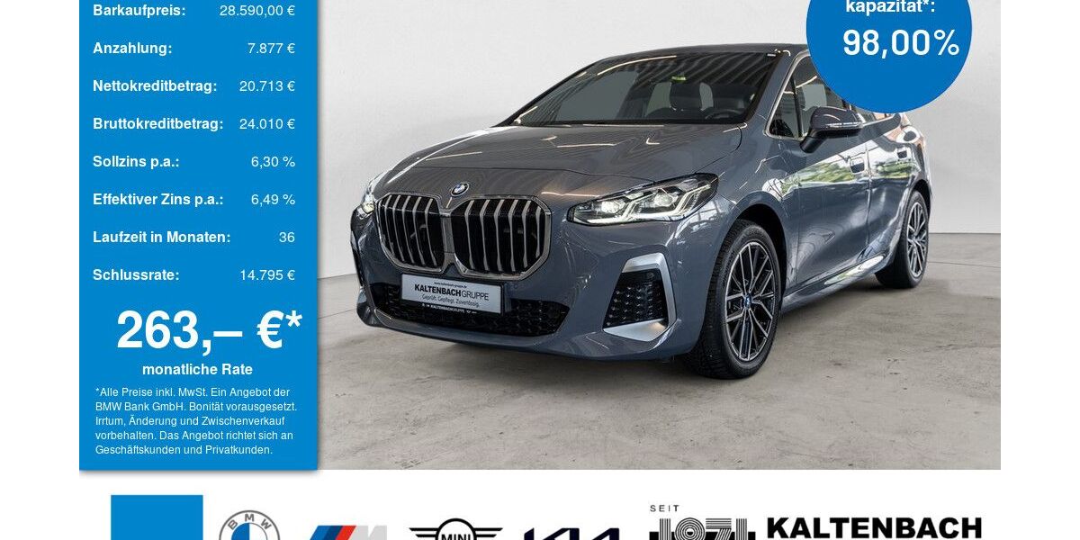 BMW 225 Active Tourer 30.646 km 28.290 &euro; Remscheid 42897