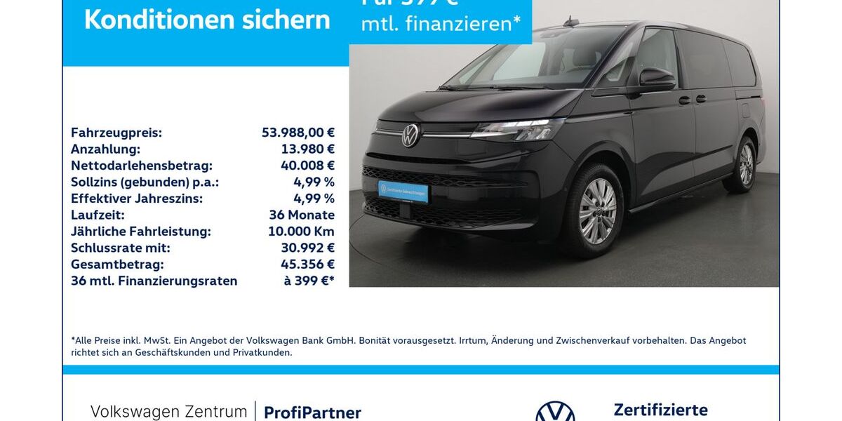 VW T7 Multivan 25.967 km 52.980 &euro; Leverkusen 51379