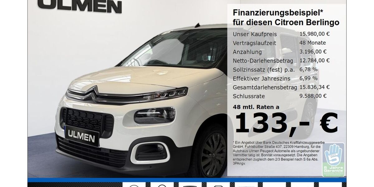 Citroen Berlingo 85.331 km 15.980 &euro; Düsseldorf 40233