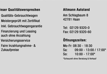 Opel Frontera Edition 1.2 107 kW SHZ LHZ beheiz. Fronts 6.414 km 27.780 &euro; HAAN 42781