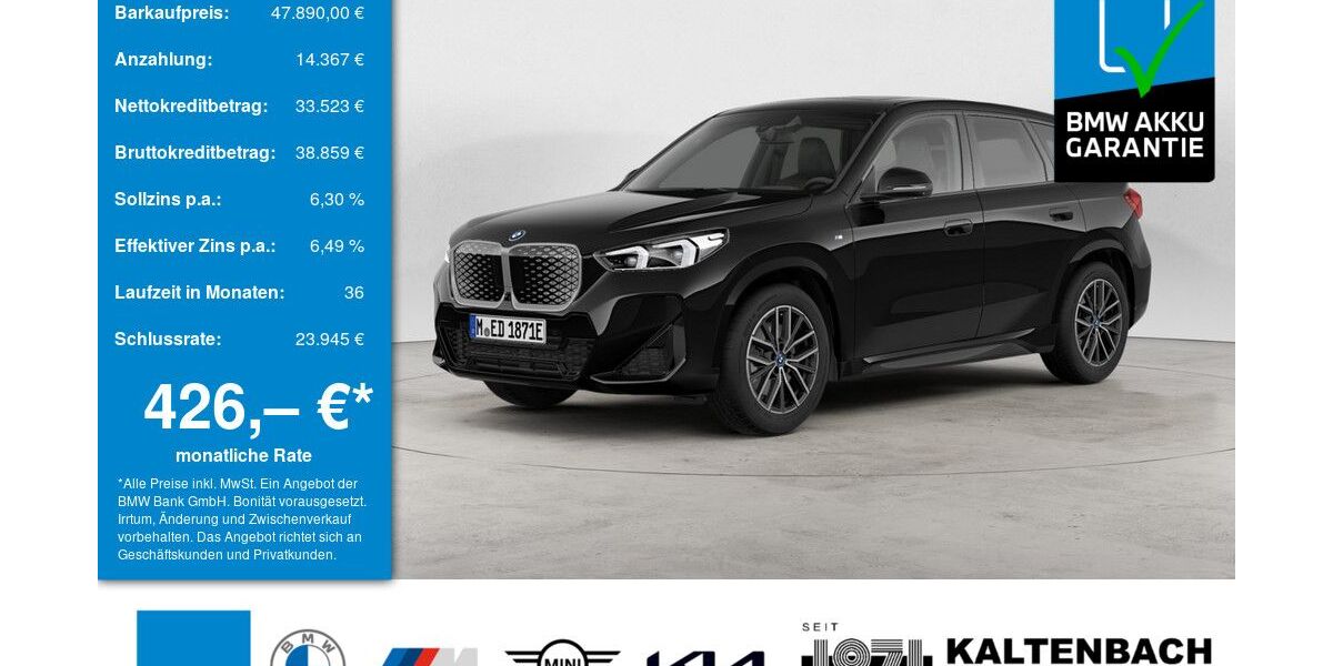 BMW iX1 26.900 km 47.890 &euro; Remscheid 42897