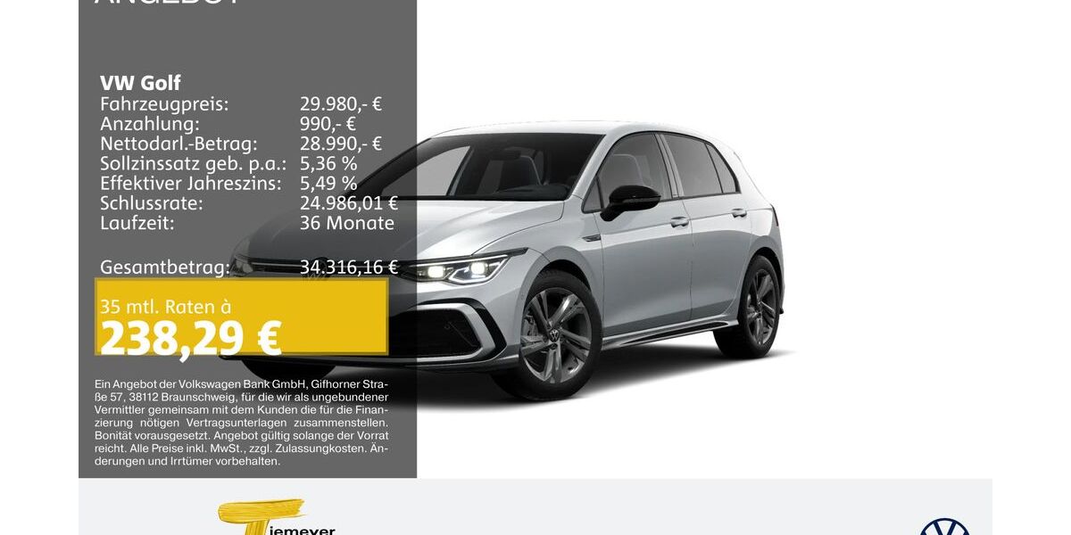 VW Golf 13.490 km 29.430 &euro; Remscheid 42897