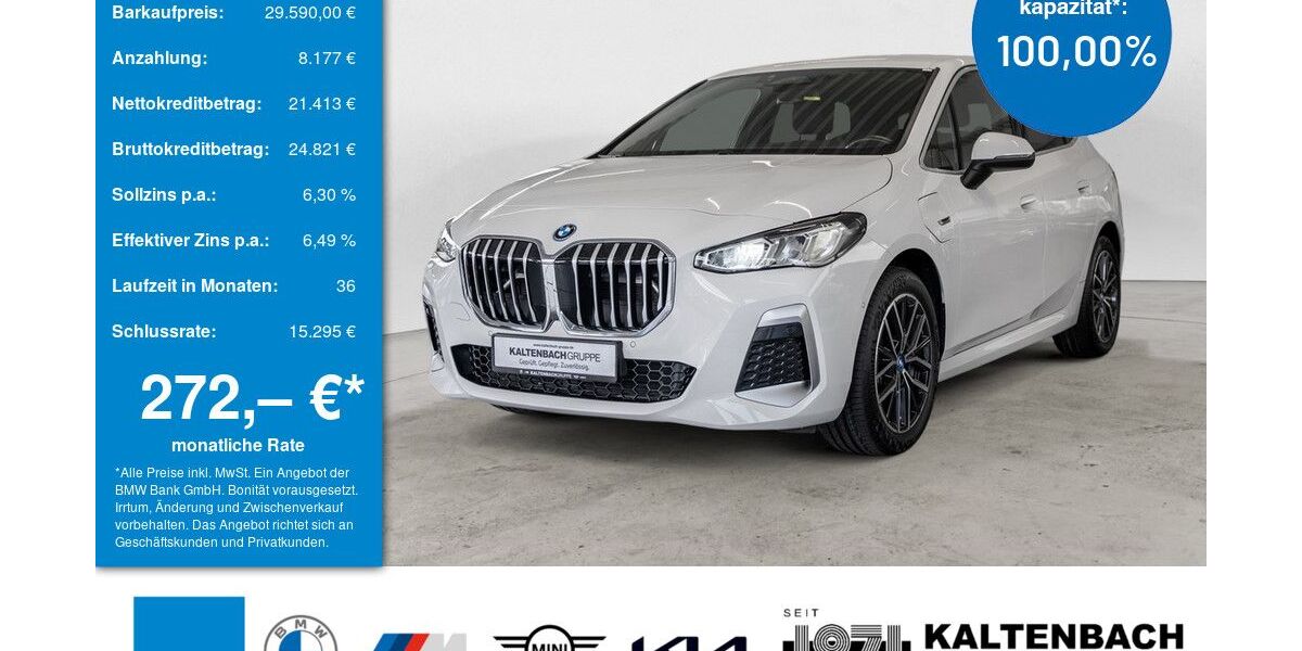 BMW 225 Active Tourer 37.169 km 29.290 &euro; Remscheid 42897