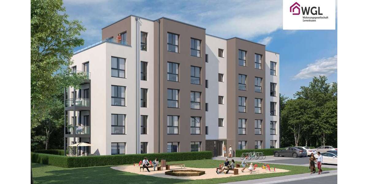Etagenwohnung Leverkusen Alkenrath - 4 Zimmer, 104 m&sup2;, 1.495&euro; | Angebot:26657004