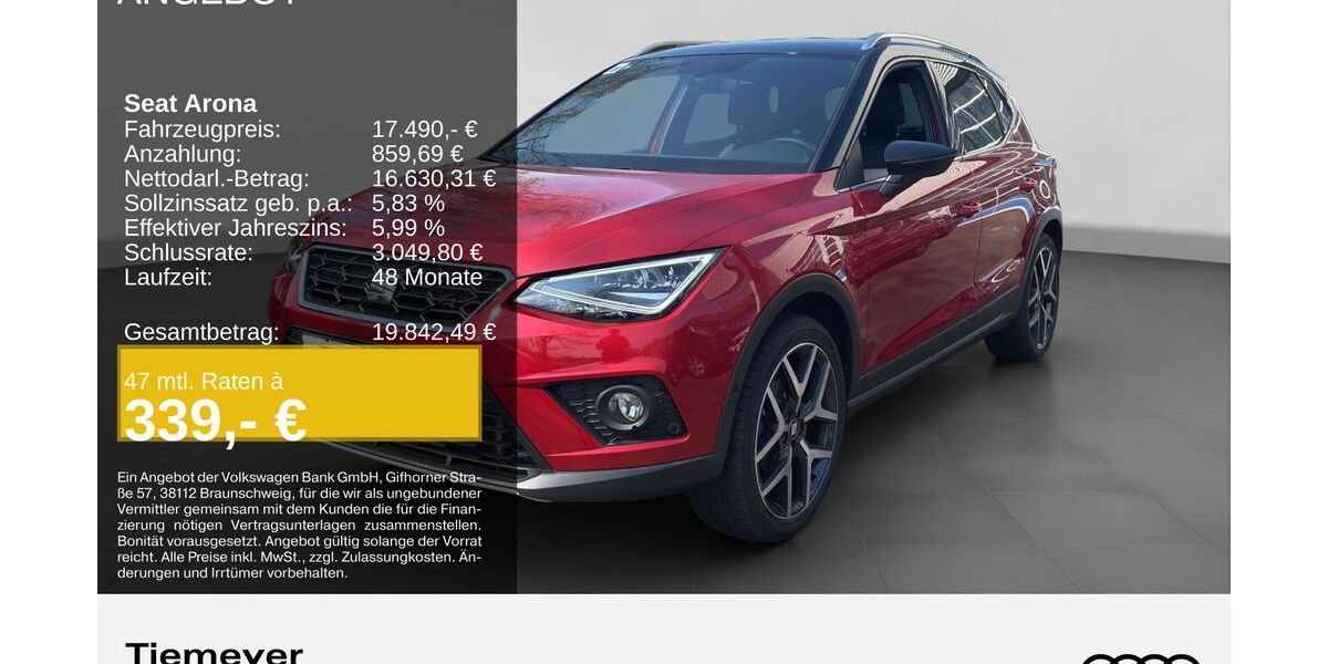 Seat Arona 51.257 km 15.570 &euro; Remscheid 42897
