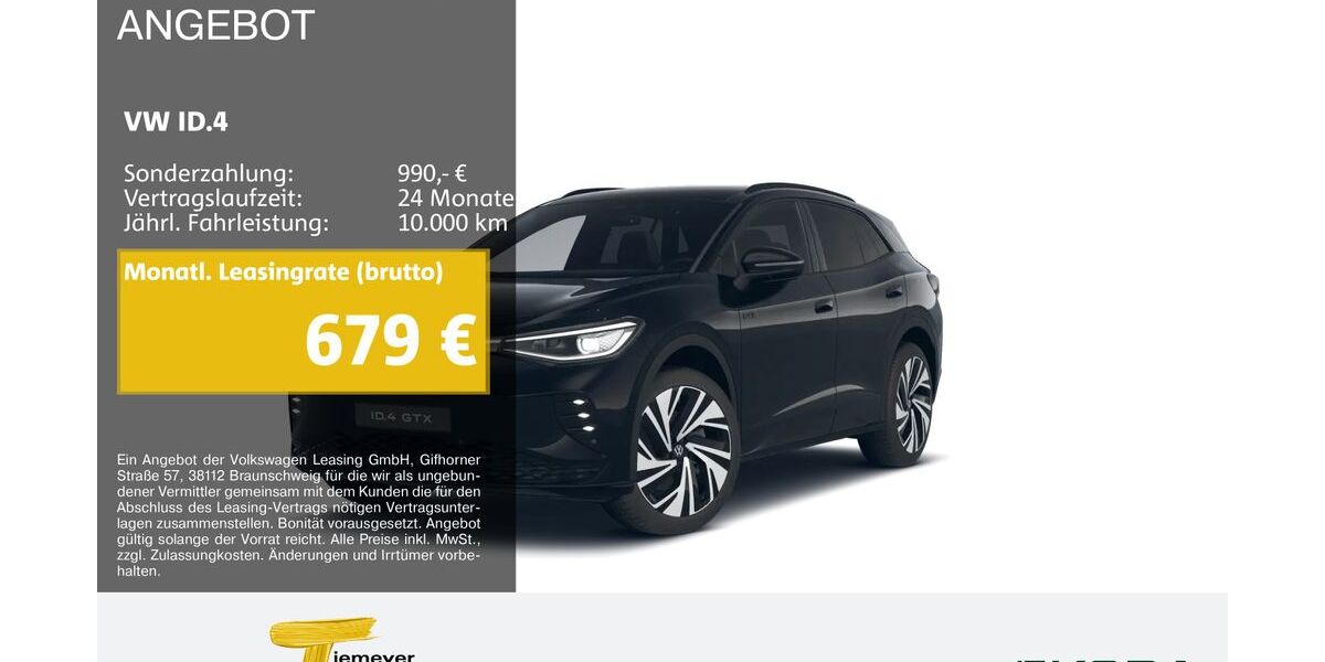 VW ID.4 19.950 km 45.950 &euro; Remscheid 42857