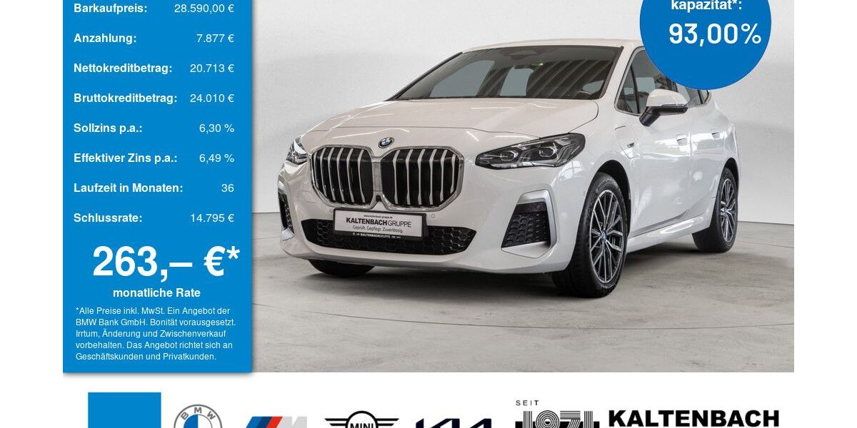 BMW 225 Active Tourer 42.552 km 28.290 &euro; Remscheid 42897