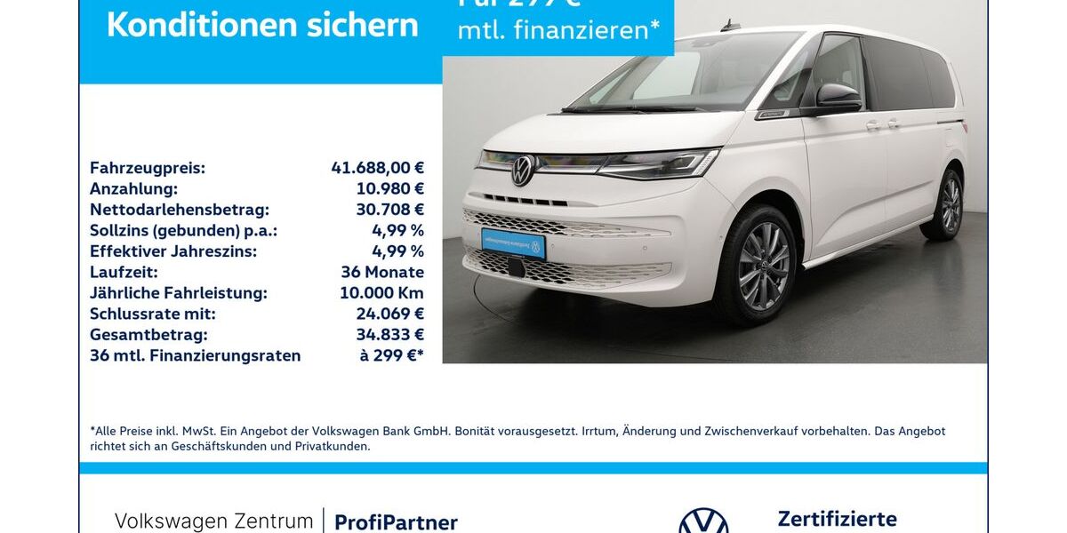 VW T7 Multivan 76.447 km 41.680 &euro; Leverkusen 51379