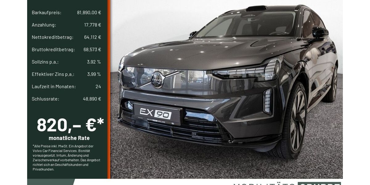 Volvo EX90 9.900 km 81.890 &euro; Remscheid 42855