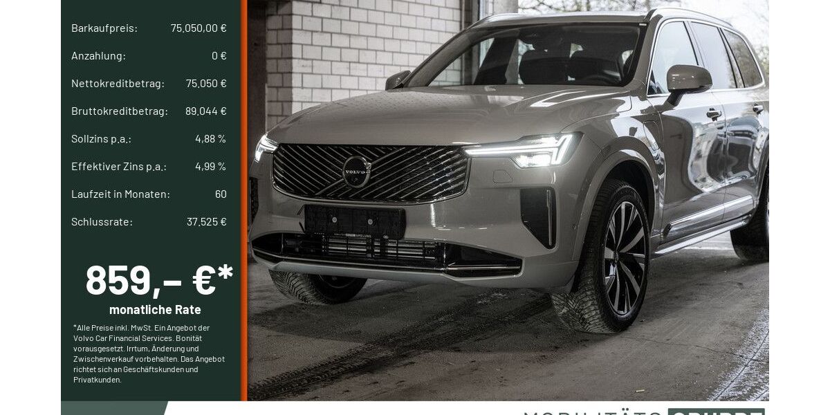 Volvo XC90 4.000 km 72.490 &euro; Remscheid 42855
