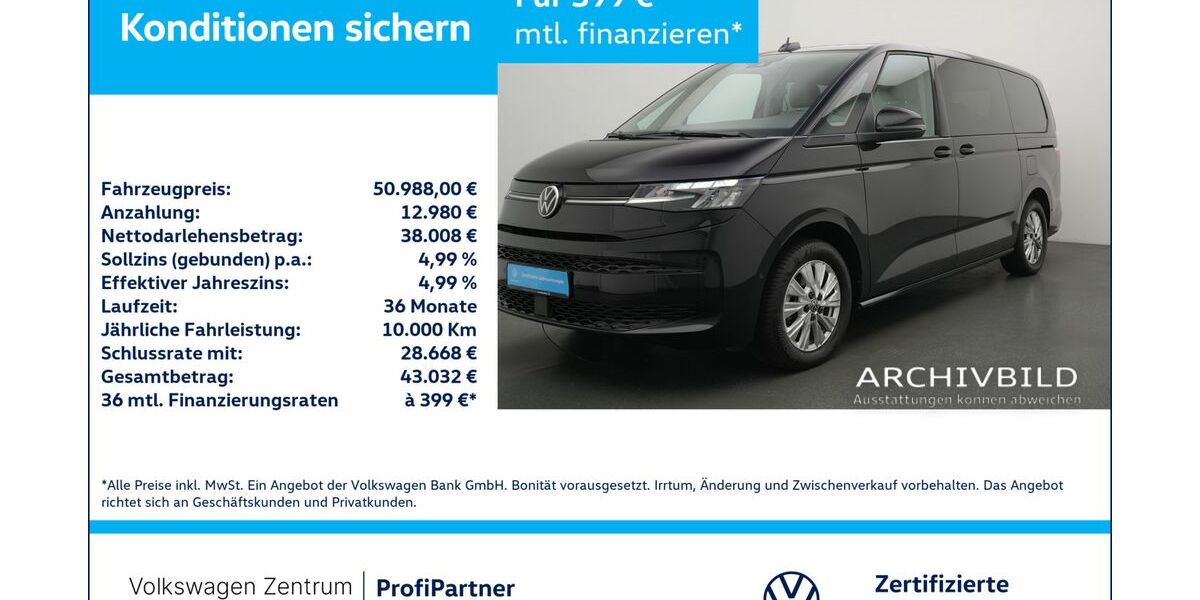VW T7 Multivan 26.798 km 48.480 &euro; Leverkusen 51379
