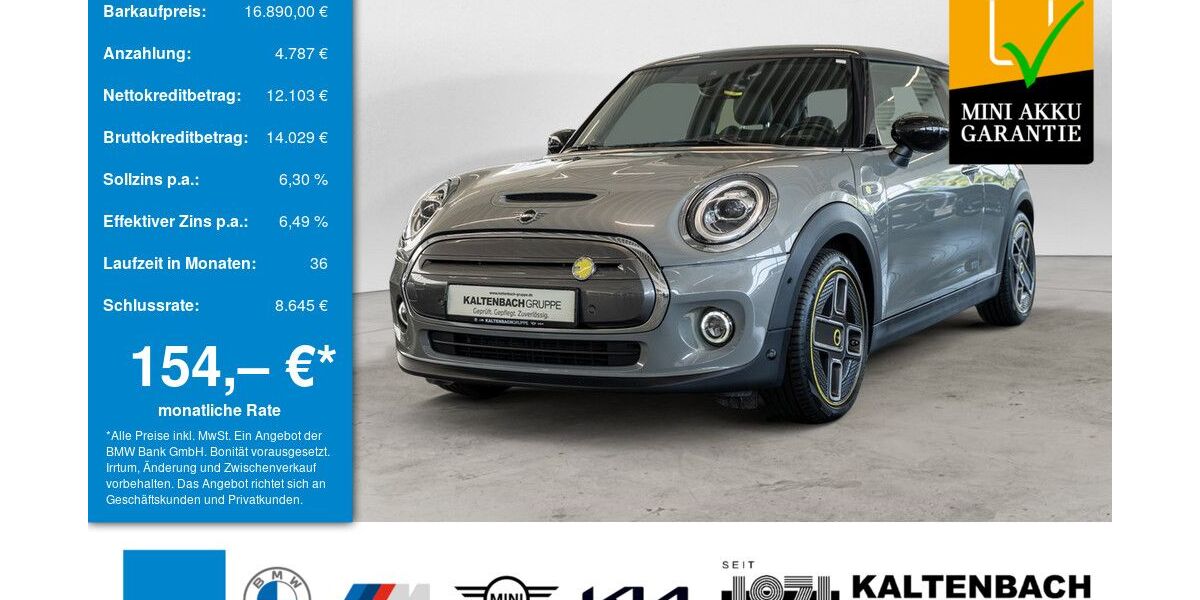 Mini Cooper SE 69.022 km 15.890 &euro; Remscheid 42897